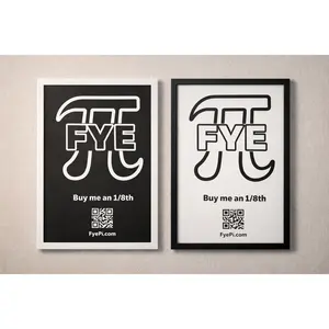 FYEPI Black  and White Poster (EIGTH PACK)