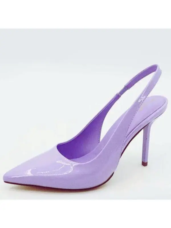Aly Purple Lavender Pointy Heels Collection