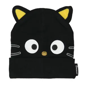 Sanrio Chococat Beanie Hello Kitty and Friends Chococat Embroidered Character Cuffed Beanie Cap Hat OSFM For Men and Women