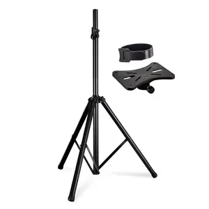 5 Core Speaker Stand Height Adjustable PA DJ Tripod Studio Monitor Stands w 35mm Compatible Insert
