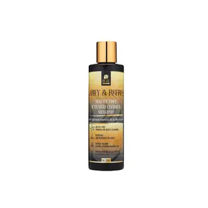 Clarify & Refresh Sulfate-Free Activated Charcoal Shampoo with Peppermint Essential Oil & Olive Fruit Oil – Scalp Detox, Anti Dandruff, Deep Clean & Hydrating Hair Care (Elite Hair Care USA)
