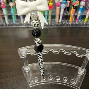 Fancy Beadable pen with extension.