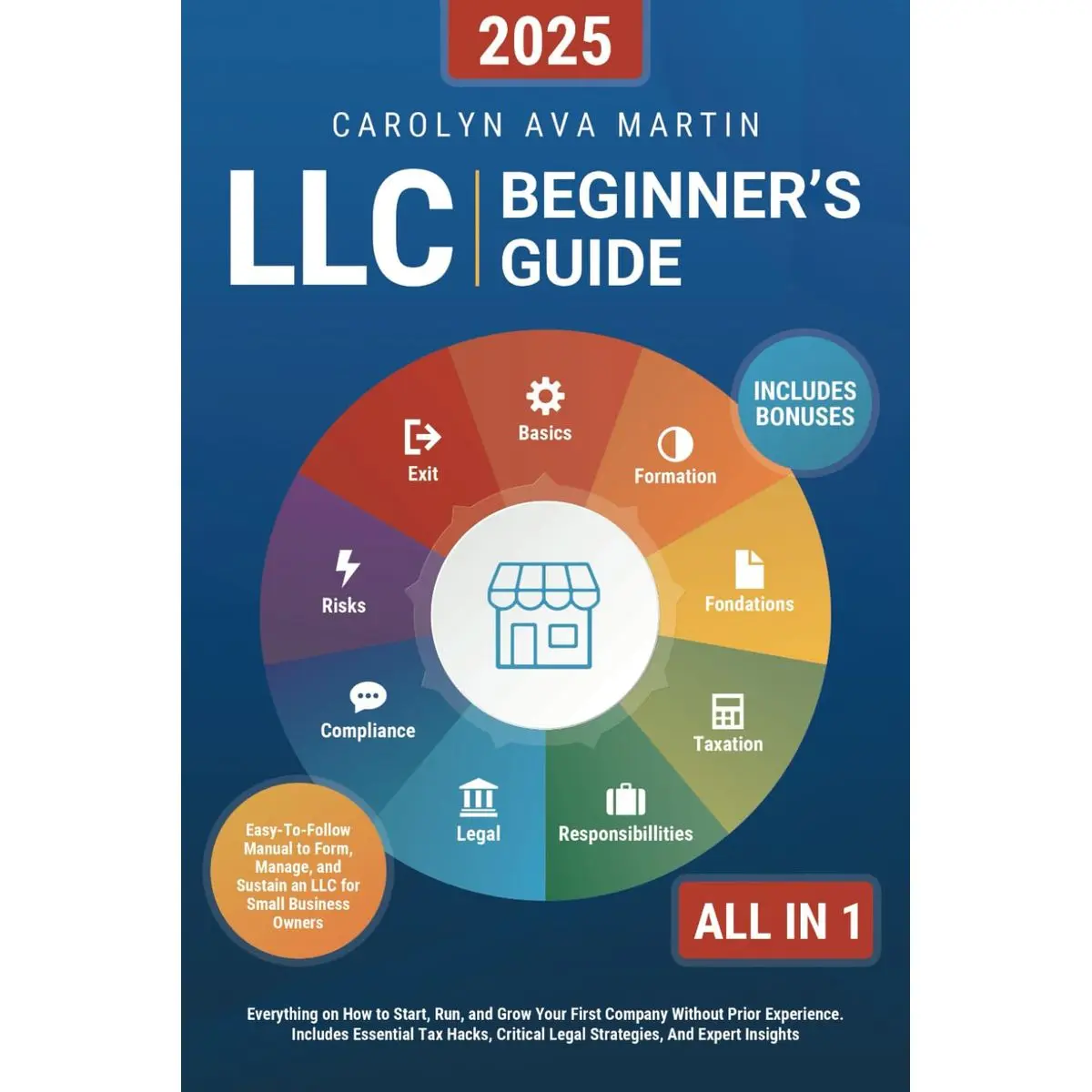 LLC Beginner's Guide [All-in-1]: Everything on How to Start, Run, and Grow Your First Company Without Prior Experience. Includes Essential Tax Hacks, Critical Legal Strategies, and Expert Insights Paperback – February 25, 2024