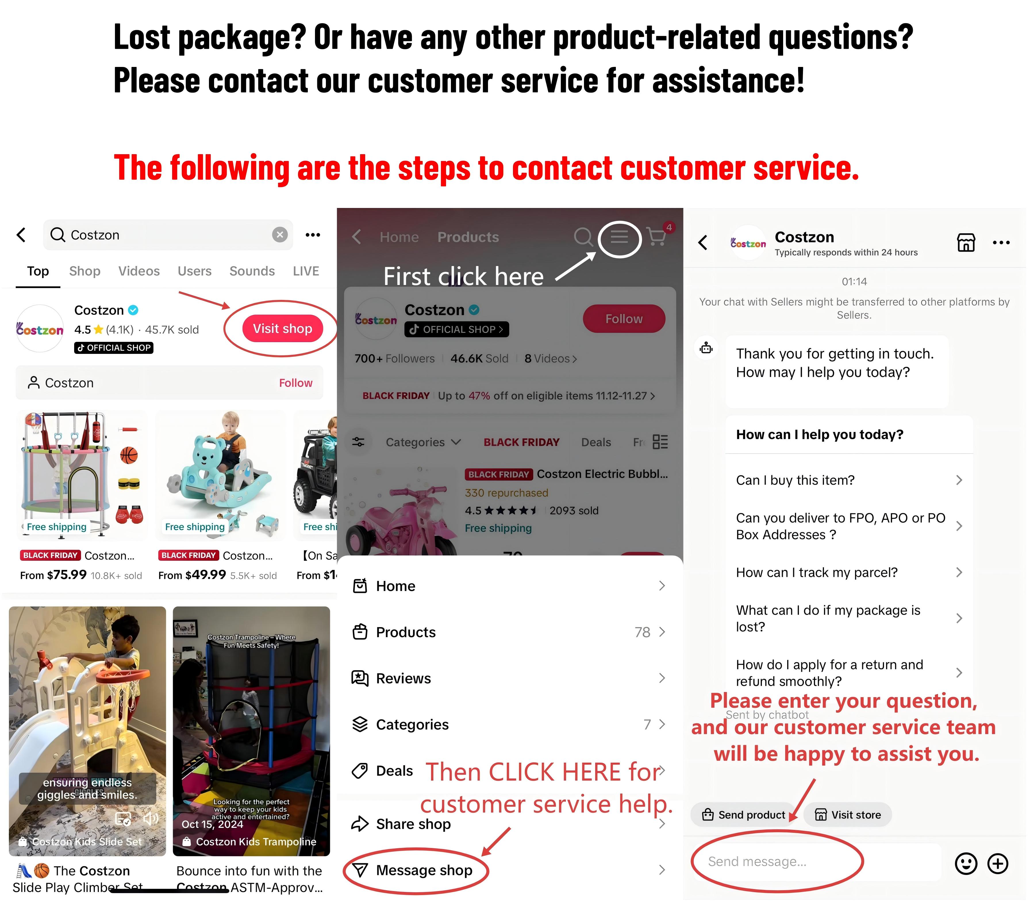 Costzon Ride on Drift Car, 6V Electric Ride-On Toy W/360-Degree Spin, 2-Position Adjustable Seat Up & Down/Front to Back, 2.6-3 MPH Max Speed, Horn & Engine, Drifting Go Kart for Kids 3+