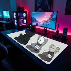 Custom Hypebeast Extra Large Gaming Desk Mat - Rectangle Mouse Pad, Non-Slip Rubber Base, Large Size, Office Accessories, Boys' Rooms Gift desk mouse