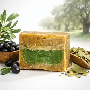 Turkish Aleppo Soap 20% Laurel Oil | Handmade Natural Olive Oil Bar | Face & Body
