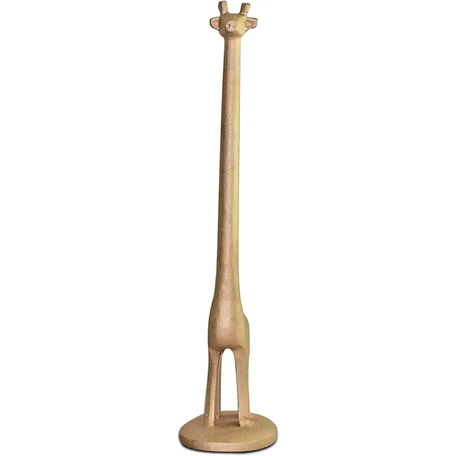 Paper Towel Holder, Metal Toilet or Kitchen Paper Holder for Floor or Countertop,  Giraffe