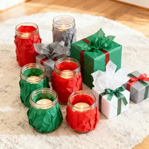 Coloured Tissue Paper - 100 Sheets, 4 Assorted Colors, 20" x 14", Perfect for Craft, Floral, Birthday Party, Festival & Gift Wrapping