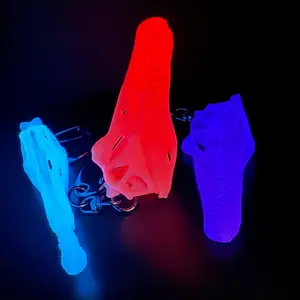 Spinosaurus Skull | Glow in the Dark | Resin Keychain Replica - Semi-Aquatic Apex Predator Fossil Accessory for Dinosaur Enthusiasts