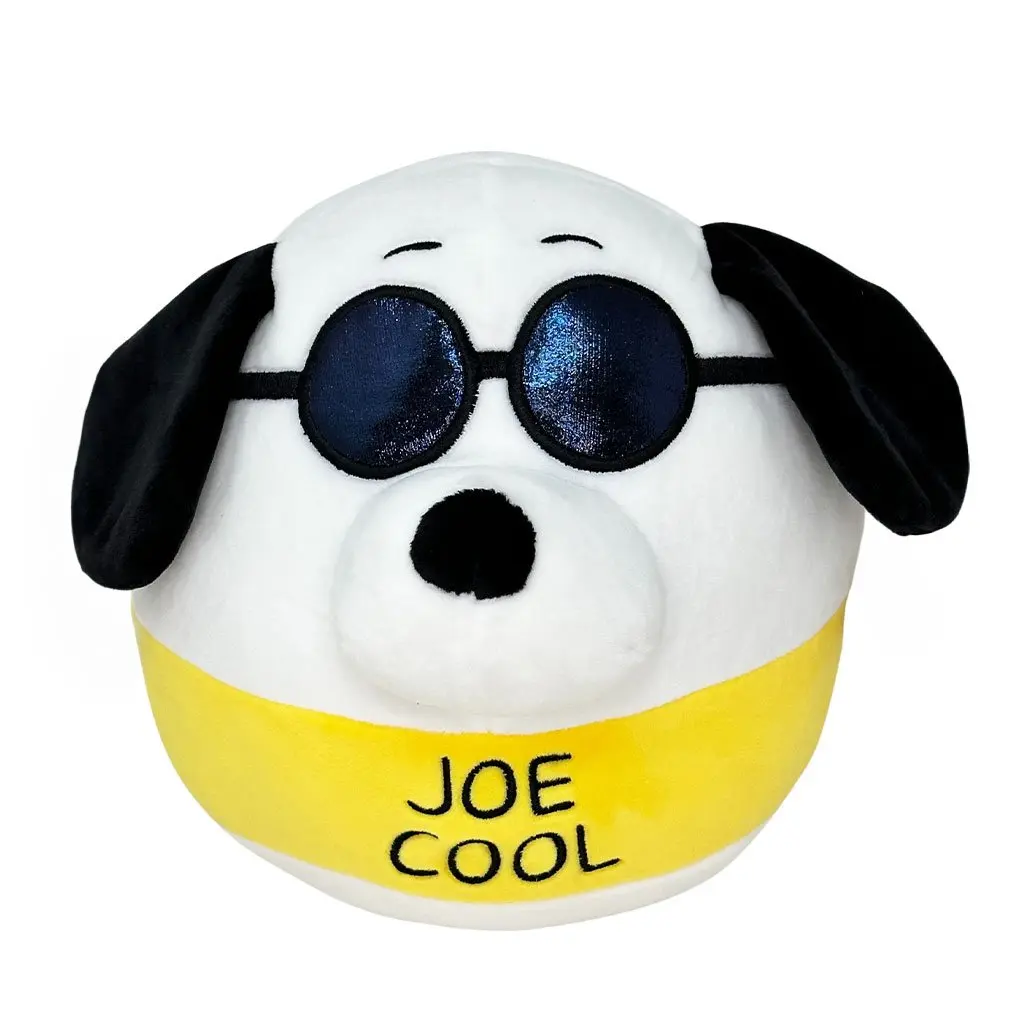 Squishmallows Peanuts 8" Snoopy with Sunglasses Plush Toy, Soft Collectible Stuffed Animal Squishy