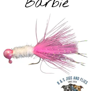 Barbie Crappie Jig (pack of 3, 1/16 ounce jig)