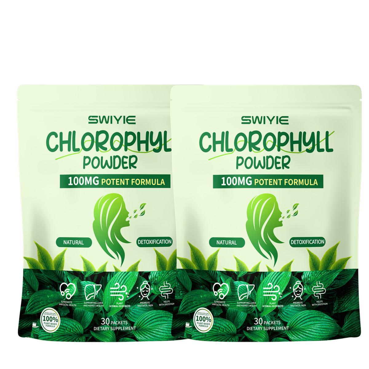 SWIYIE Chlorophyll Supports Alkalization, Gut Health & Clean Energy