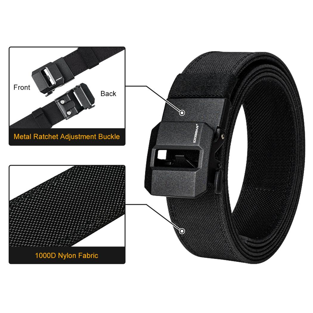 IDOGEAR 1.5" Ratchet Nylon Sport Belts Quick Adjustment Buckle CCW Belts 3430 SpringStatements IDOGEAR 1.5" Ratchet Nylon Sport Belts Quick Adjustment Buckle CCW Belts 3430 SpringStatements