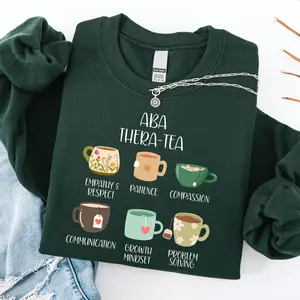RBT T-Shirt, Sweatshirt - ABA Therapy Crewneck Gift Registered Behavior Technician BCBA