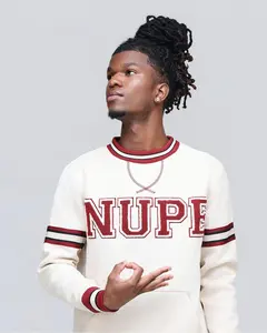 Kappa Nupe Neutral Chenille Crewneck