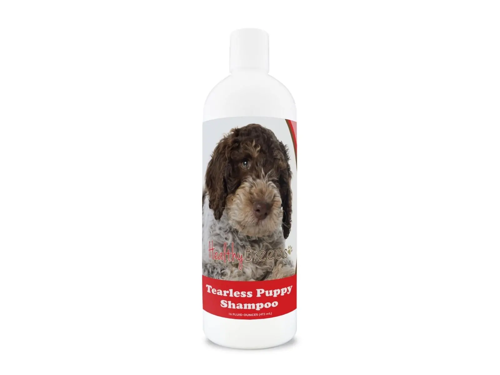Healthy Breeds Lagotti Romagnoli Tearless Puppy Safe Dog Shampoo - Cleaning, Conditioning, Gentle Proteins, Lanolin, Coat Softener for Shiny Coat (840235186311), 1.4 lbs