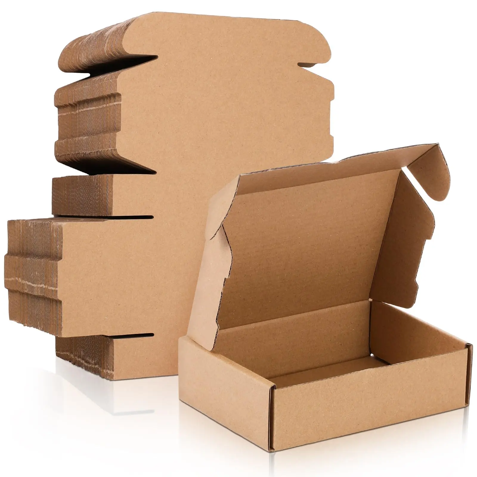 Cardboard Gift Box, Kraft Mailer Box with Lid, Gift Wrapping Box for Party, Wedding, Birthday, Festival, Party Supplies, Bakeware, Gift Box Packaging, Birthday Gifts Box, Boxes for Gifts, Gift Boxes for Presents