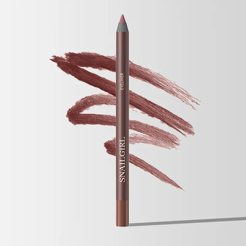 Smudge-Resistant Eyeliner Pencil Cosmetic - Single Item Soft-Tip Eye Liner with Built-in Sharpener, Smoothening for Precise Lines, Easy Daily Makeup.#backtoschool