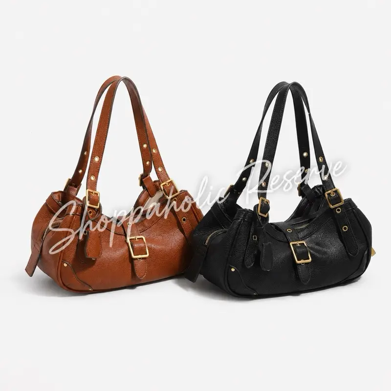 Women's Rider Shoulder Bag - Black, Versatile Everyday Companion for Daily Use, Bags For Everyday, Everyday Bags