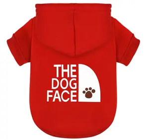 Paiaite Black Chihuahua Dog Hoodie: Keep Your Pup Warm and Stylish with a 'The Dog Face' Printed Sweatshirt Pet Clothes, and Sweater Coat All in One Perfect for Winter and Cool Summer Nights!