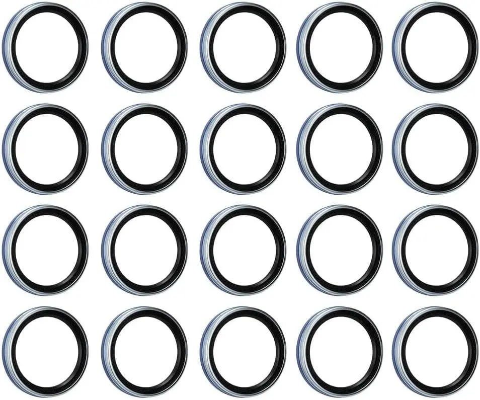 20 Pack of TORQUE Classic Wheel Seal Axle (Replaces SKF 46305 42626 46300, Stemco 373-0143, Timken K154146, Meritor MER0143 MER0243) Replacement for Freightliner Peterbilt Volvo Trucks (20 x TR46305)