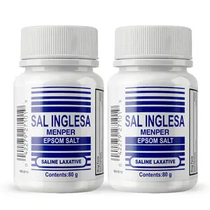 SAL INGLESA Detox Muscle Relaxation Salt, 80 Gr, 2-Pack Wellness Supplement