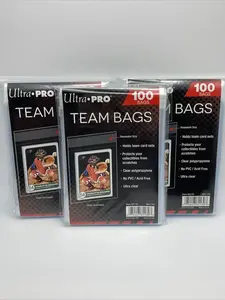 Ultra Pro Resealable Team Bags 3 Packs of 100 Team Bags, 300 Total