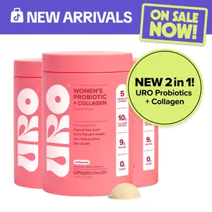 URO Women’s Probiotic + Collagen Powder for Vaginal, Gut & Skin Health 3-pack