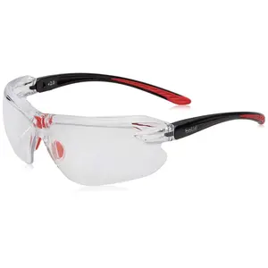 Bolle IRI-S Bifocal Safety Glasses Black with Clear Anti-Fog Lenses
