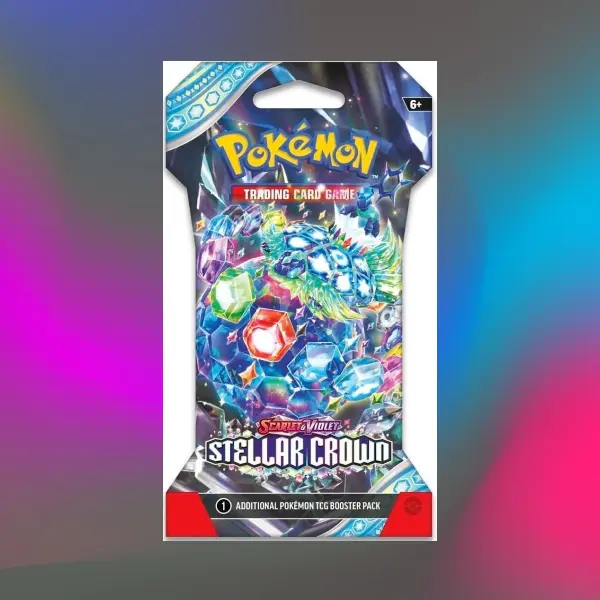 Pokemon Stellar Crown Sleeved Booster Pack