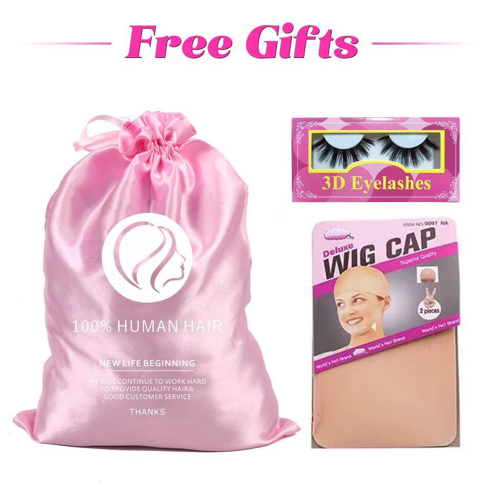 Highlight Wig 13x6 Hd Lace Frontal Wig Natural Hairline Pre Plucked P4/27 Ombre Colored Straight Human Hair Wig For Women