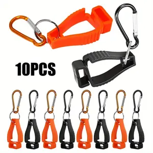 10Pcs Glove Clips Glove Belt Clips Work Safety Clip Glove Keeper Glove Holder Clip Glove Grabber Clip Holder for Belt Loop Guard Worker Construction