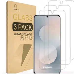 Mr.Shield Screen Protector compatible with Samsung Galaxy A15 5G / 4G [Tempered Glass] [3-PACK] [Japan Glass with 9H Hardness]