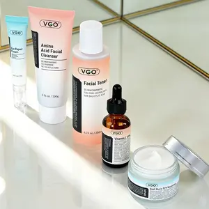 VGO Easy 5-Step Skincare Routine for Daily Facial Care