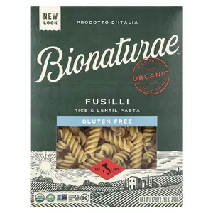 Bionaturae Gluten Free Rice & Lentil Pasta, Fusilli, 12 oz (340 g)