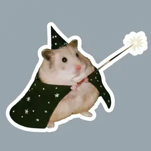 Dry Humor Minimal Text Meme Sticker