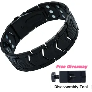 Copper Bracelet for Men 3X Strength, Copper Jewelry with Powerful 3800 Gauss Magnets, Premium Fold-Over Clasp, Jewelry Gifts for Men Wearable Durability Electronic Gadgets