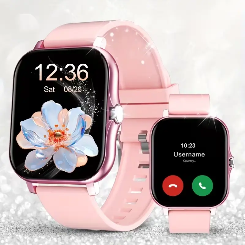 1.83-inch Full Touchscreen Wearable Smart Watch, Built-in Display Smart Watch - Ideal Gift for Father's Day, Summer Festivals, Smart Watches Sports Smart Watches Fitness Tracker Smartwatch