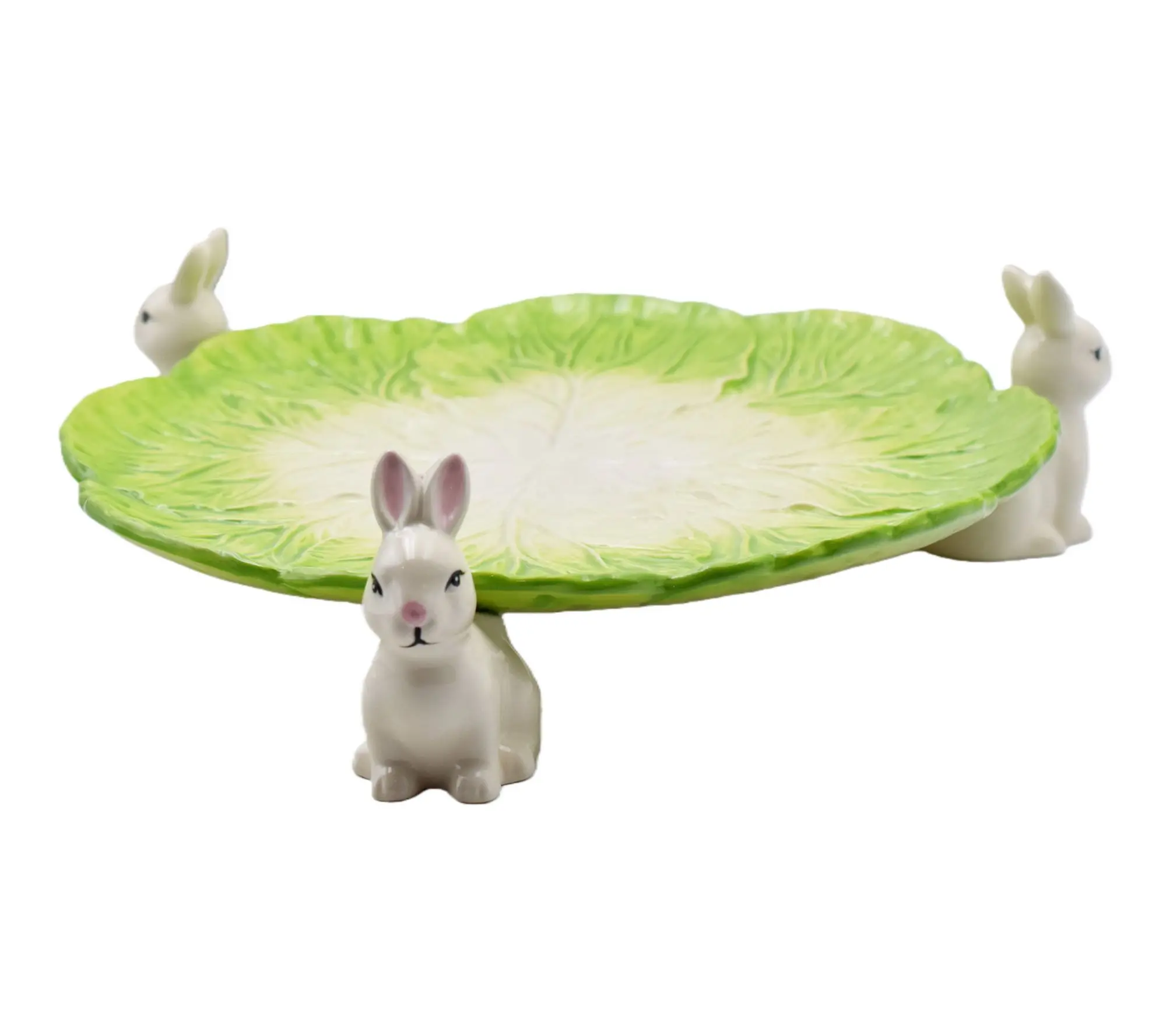 Temp-tations Special Edition 13" Cabbage Cake Plate