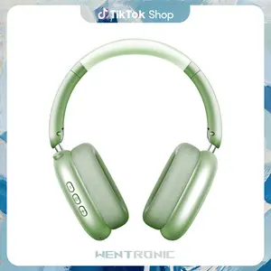 WENTRONIC Y01 Electronic Over-Ear ANC Active Bluetooth Wireless Headphones - 48H Playtime, Hybrid ANC Noise Cancellation, Hi-Res Audio, Foldable Design, Soft Earpads, Built-in Mic, Memory Feature Compatibility for iOS/Android
