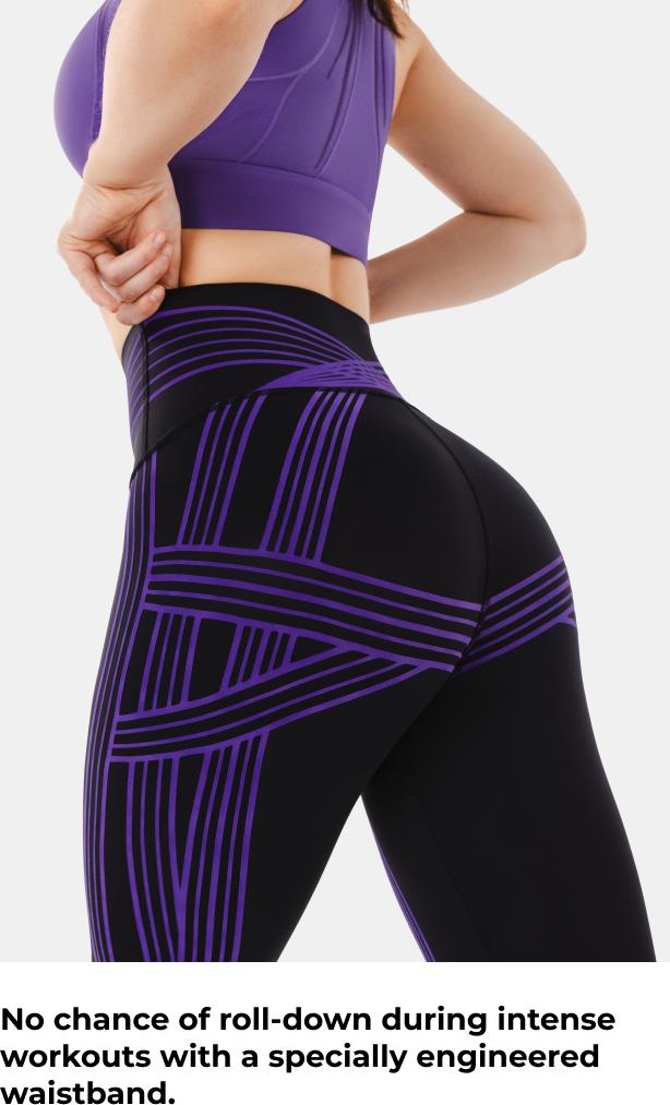 Fanka PowerBand Resistance High Intensity Leggings (Reversible Wear)