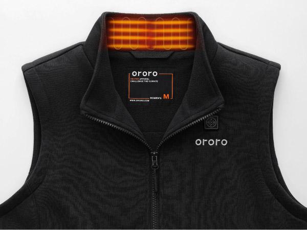 ororo Women's 4-Zone Heated Vest with Battery - Fleece Heat Vest, Machine Washable - Ideal for Cool Weather Womenswear Adjustable Casual Light ororo Women's 4-Zone Heated Vest with Battery - Fleece Heat Vest, Machine Washable - Ideal for Cool Weather Womenswear Adjustable Casual Light