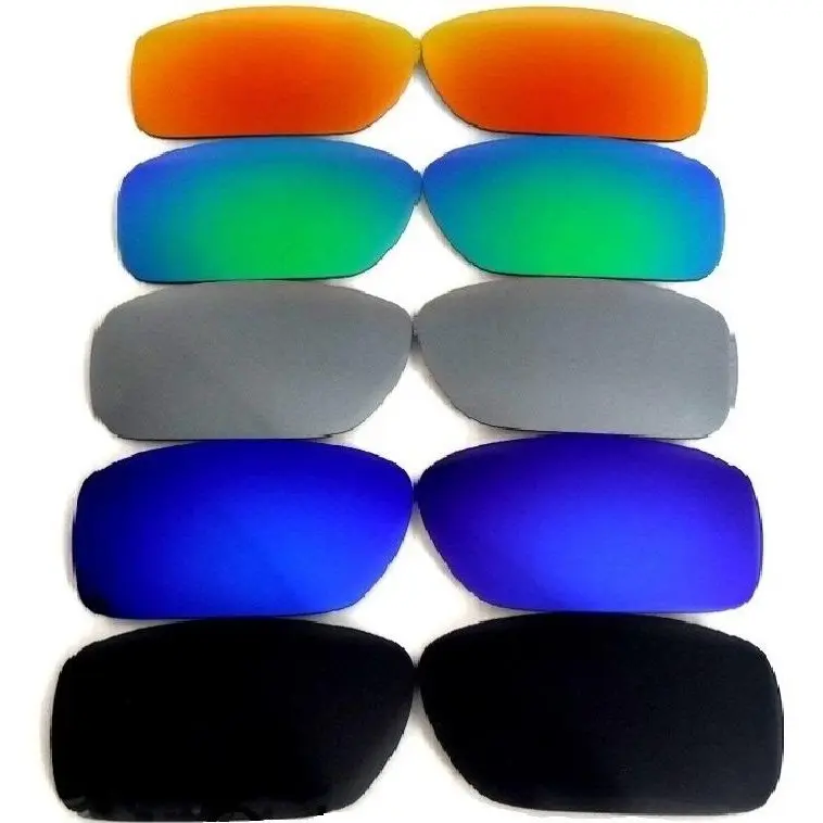 Galaxy Replacement Lenses for Oakley Fuel Cell Sunglasses 5 Color Pairs Polarized 100% UVAB with Anti-Reflective and Impact Resistance GREAT GIFTS