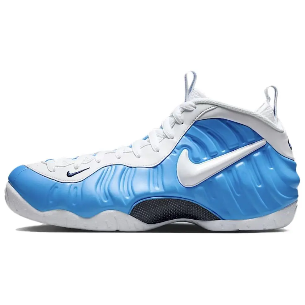 Nike Air Foamposite Pro 'University Blue' 2026 High-Top Athletic Sneaker, Casual Sports Footwear, US M 11, Solid Design