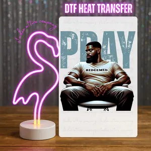 Blue pray, Heat transfer, Press and peel, Full color, Instant press, MTO, 2954