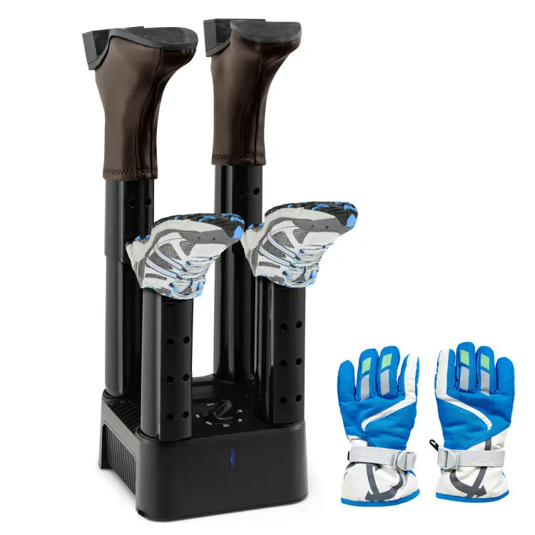 [NEW YEAR SALE] Costway-Boot Dryer, Electric Shoe Dryer and Warmer with Heat Blower, Fast Drying, Overheat Protection, Warmer for Work Boots/Ski/Sneaker/Glove/Hats