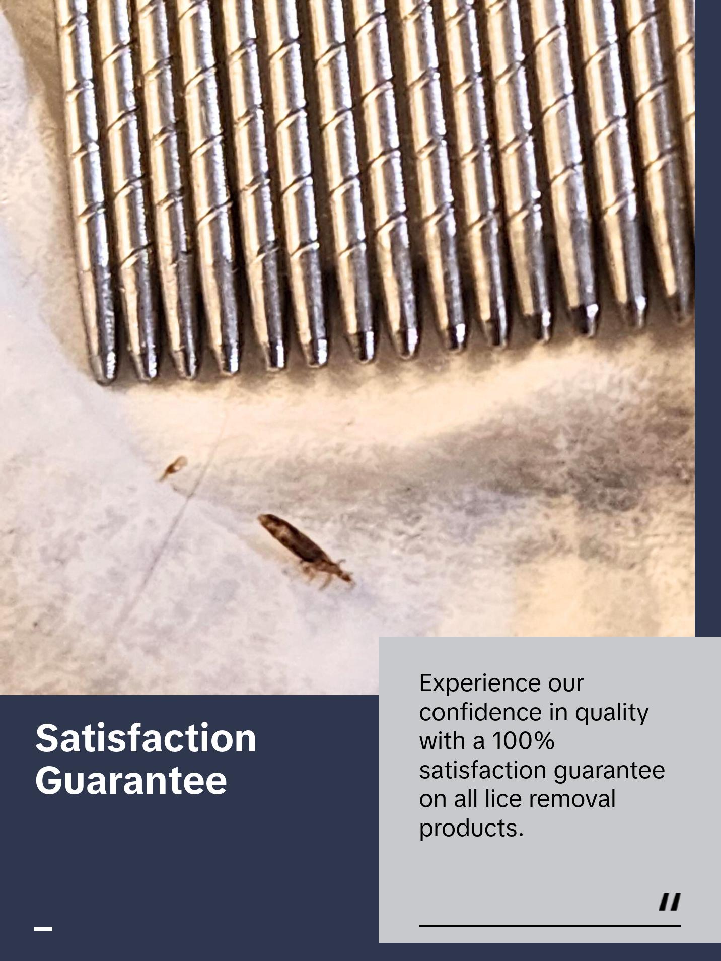 My Hair Helpers Lice Eliminator Comb 3-Pack - Works on Nits and Super Lice - Lice Removal For 3-5 Children