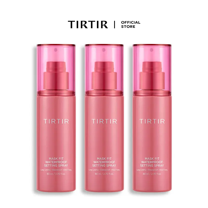 [TIRTIR Official] Triple Matte Hold Longwear Set | Mask Fit Waterproof Setting Spray (3EA) l Flawless, Long-lasting wear, Matte but not greasy, Sensitive-skin friendly & soothing