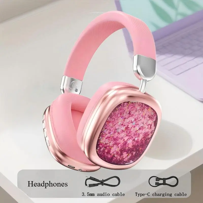 YANUQIA True Wireless Over-Ear Bluetooth Headphones for Gaming Calls Office Use Fitness Cycling Includes Charging Cable Audio Cable Fast Charge Clear Talk Quality iOS Android Compatible Earbud Headset Electronic, Summerwins Chargeable Purple