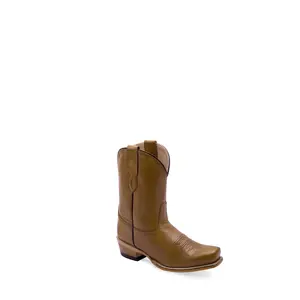 Old West Womens Western Tan Canyon Leather Cowboy Boots